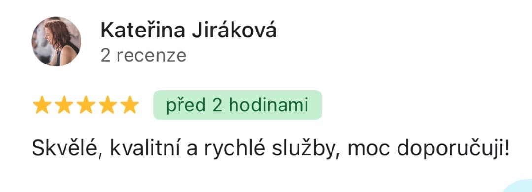 Recenze od Kateřiny